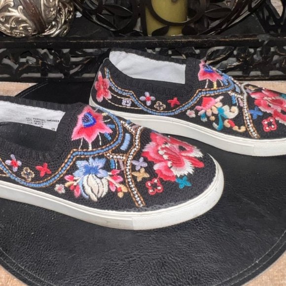 Johnny Was Festival Sneakers Festival Sneaker Embroidered Bead
